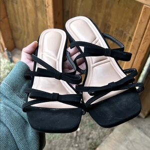 Elegant Black Women's Sandals